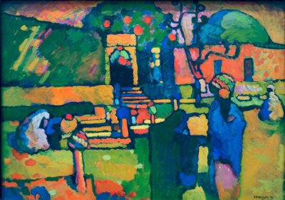 Cimitero arabo da Wassily Kandinsky